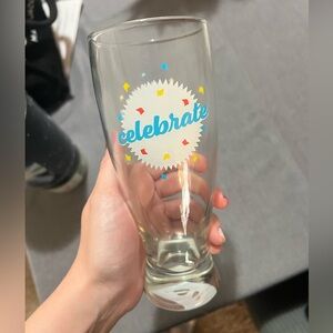 Celebrate Glass Beer Mug